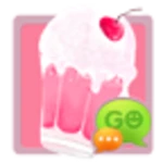 Logo of GO SMS Milkshake Theme android Application 